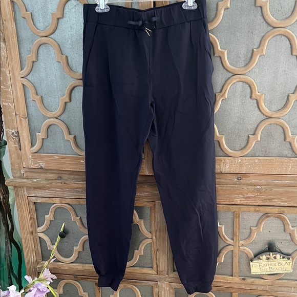 Men's Black Jogger Pants - Picture 1 of 5
